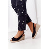 2021 Heels Sandals Peep Top Summer Shoes Women PU Leather Peep Toe Buckle Platform Wedge Sandals For Ladies Casual Shoes Female