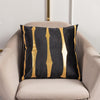 2021 Fashion Striped Pillowcase Festival Home Bronzing Sofa Cushion Cover 45x45cm Car Soft Fabric Lumbar Pillow Cases Decorative
