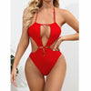 Sexy Swimwear Women One Piece Swimsuit Female Halter Bathing Suit Hollow Out Monokini Swimming Suit Beach Push Up Swimsuit Women - Surprise store