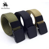 NO.ONEPAUL Men's casual fashion tactical belt alloy automatic buckle