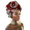 National Decorative Scarf Shawls Women African Head Wrap African Traditional Fashion Printed Ankara Cotton Headscarf