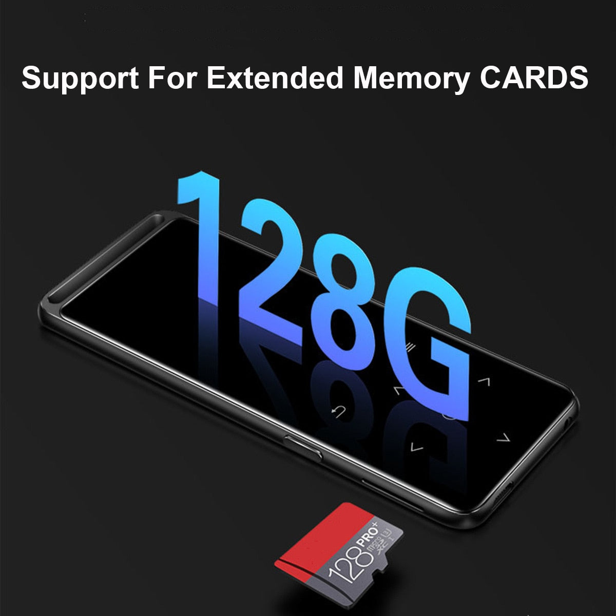 16GB bluetooth MP3 Player Earphones HiFi fm Radio mini USB mp3 Sports MP 4 HiFi Portable Music Players Voice Recording Recorder