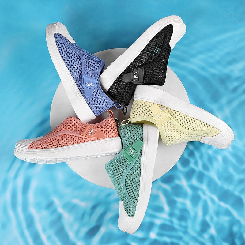 2021 Summer Baby Boys Girls Beach Sandals Non-Slip Soft Children Light Breathable Outdoor Beach Water Shoes for Kids Fashion