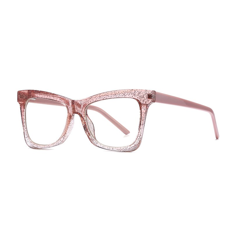 49547 TR90 Cat Eye Anti Blue Light Optical Glasses Frames Men Women TR90 Fashion Computer Eyeglasses