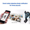 1080P HD WiFi IP Camera 360° Panoramic Fisheye Hidden cam Bulb Light Home Security Fisheye Bulb Lamp Night Vision Baby Monitor - Surprise store
