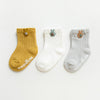 3 Pairs/Lot Infant Sock Cute Cartoon Newborn Baby Socks Dispensing Glue Non-slip Boys Girls Baby Socks Floor Socks Kids Sock