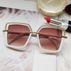 Luxury Square Sunglasses Women Men Alloy Chain Frame Sun Glasses Brand Design Female Shades Ladies Fashion Trending Eyeglasses