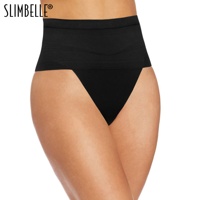 Women Thong Tummy Shaper Shaping Panty Seamless Underwear Waist Cincher Trainer Girdle Faja Shapewear G-string Briefs Plus Size