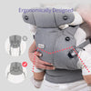 Sunveno Ergonomic Baby Carrier Breathable Front Facing Infant Baby Sling Backpack Pouch Wrap Baby Kangaroo For Baby 0-12 Months