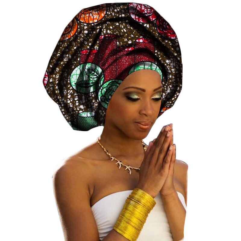 National Decorative Scarf Shawls Women African Cotton Headtie Head Wrap African Traditional Fashion Printed Ankara Headscarf