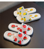 Cartoon Fruit Slippers Kids Boy Girl Summer Outdoor Sandals Baby Cute Indoor Bedroom Shoes Antiskid Bathroom Slippers for Shower
