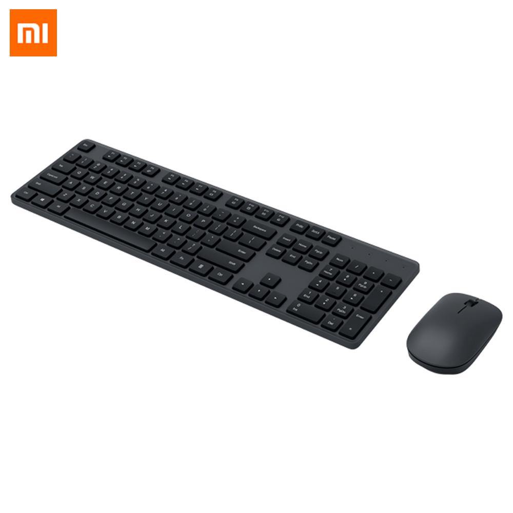 Xiaomi Wireless Keyboard & Mouse Set 2.4GHz Portable Multimedia Full-size Keyboard Mouse Combo Notebook Laptop For Office Home - Surprise store