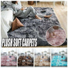 50X80cm/60X120cm Tie Dyeing Plush Soft Carpets Ultra Soft Modern Area Rugs Nursery Rug Home Room Plush Carpet Decor