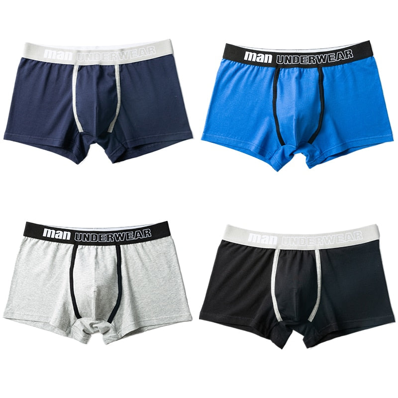 Men Boxers Shorts Underwear Men Home Underpants Printed Men Boxer Cuecas Cotton Soft Male Panties Homme Underwear Men