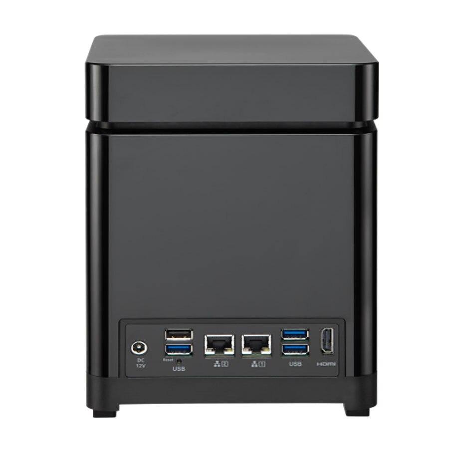 QNAP 4-Bay NAS TS-453Bmini Intel Celeron Apollo Lake J3455 Quad-core CPU, Diskless 8GB RAM, SATA 6Gb/s Storage Server - Surprise store