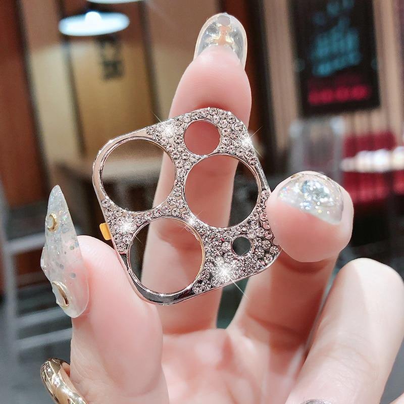 Bling Diamond Camera Lens Protector For iPhone 11 Pro Max Glitter Rhinestone Camera Protective Ring For iPhone 11 Pro Max Cover - Surprise store