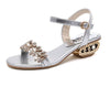 2020 New women shoes slippers summer beach sandals Fashion women Rhinestone outdoor slippers flip flops shoes women mujer