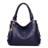 Women Leather Handbags Women Messenger Bags Female Crossbody Bags Ladies Designer Shoulder Bag Top-handle Bag Vintage Retro Tote