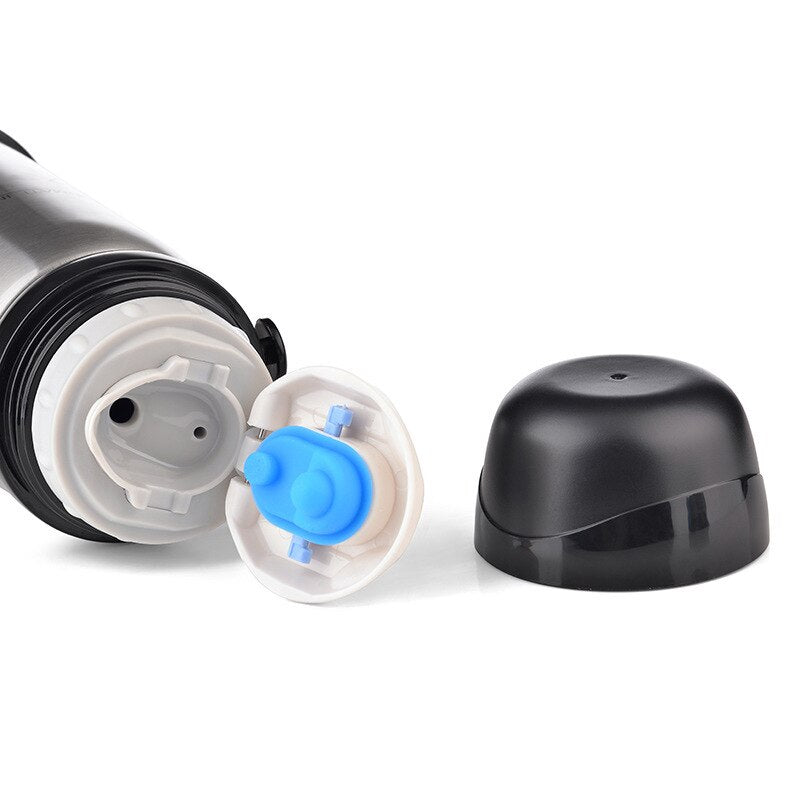 800ML Thermos Stainless Steel Insulation pot Portable Travel Kettle Tea vacuum bottle Outdoor Sports Vacuum flask Hot Water Cup