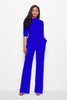 large size 3xl jumpsuit women Casual Rompers long sleeve jumpsuit female plus size jumpsuits winter bandage - Surprise store