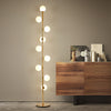 LED living room standing lamp bedside lights home deco lighting Glass ball fixtures Nordic Modern bedroom floor lamps 90v-260v