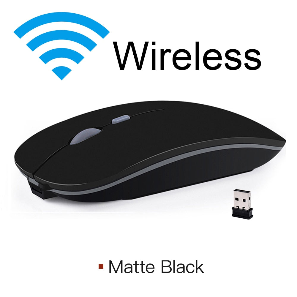Wireless Mouse Bluetooth Rechargeable Mouse Wireless Computer Silent Mause Ergonomic Mini Mouse USB Optical Mice For PC laptop