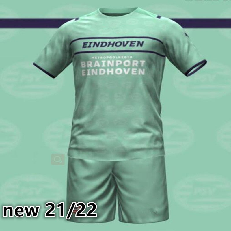 new adults kit 21 22 PSV eindhoven shirt EindhovenES kids kit men shirt Top Quality adult psv GAKPO MALEN IHATTAREN men T-shirt