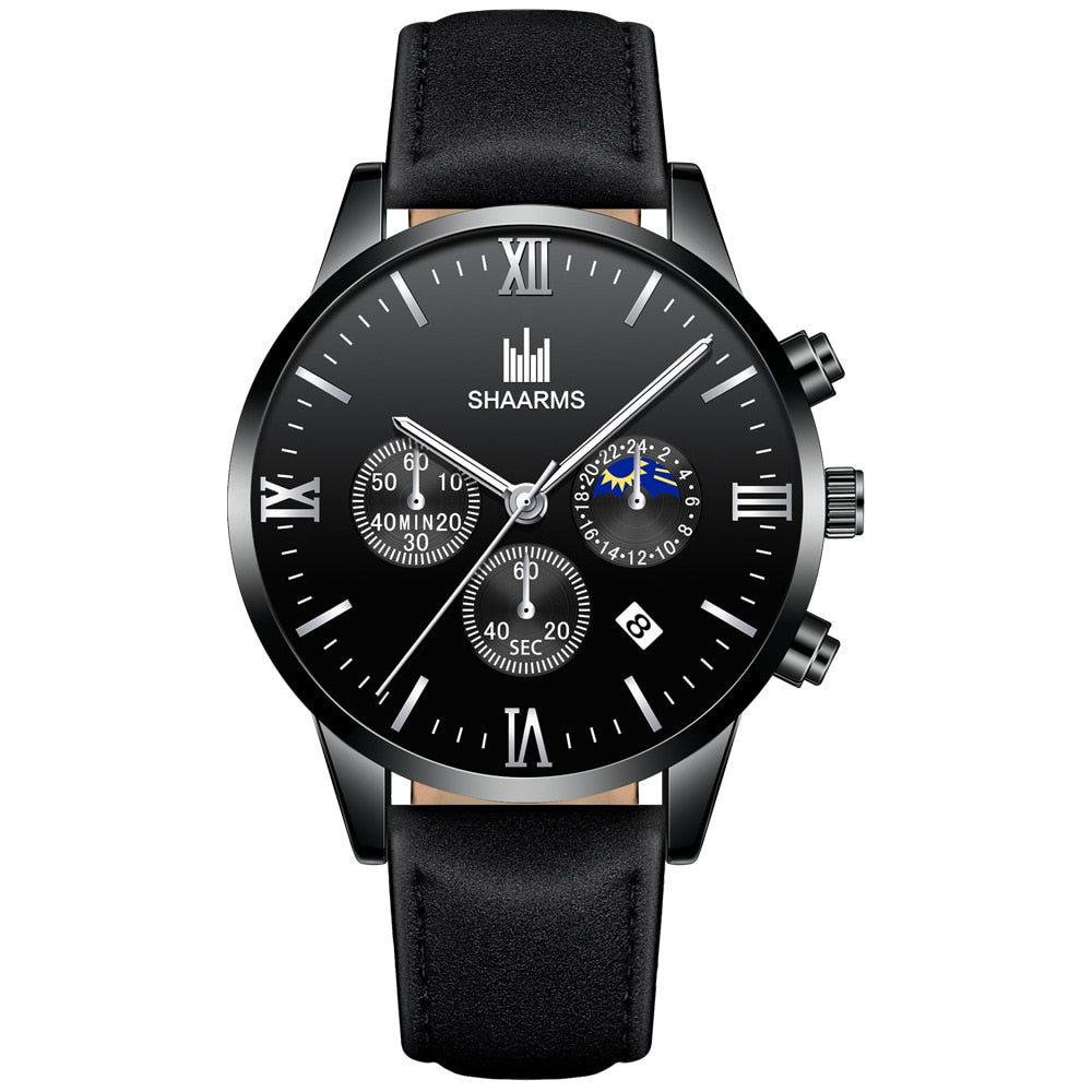 New Top Men Watches Male Calendar Stainless Steel Mesh Casual Quartz Watch Relogio Masculino Men's Business Wristwatch Clock Hot