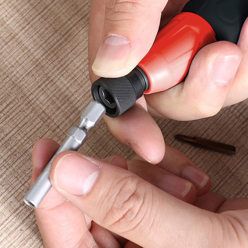 DTBD 4.2V Electric Screwdriver Set Smart Rechargeable Cordless Power Screw Driver Kit with LED Light Lithium Battery Operated