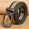 Military Tactical Belt Men Canvas Belts for Jeans Male Casual Metal Pin Detachable Buckle Straps Belt ceintures 140 150 160 cm
