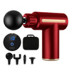 Health Manager Massage Gun Deep Tissue Percussion Muscle Massager For Pain Relief Fascia Gun Electric Body Massager