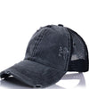 2021 Ponytail Women's Baseball Cap Women Snapback Mesh Trucker Caps Female Summer Bone Black Adjustable Hip Hop Hats Cap - Surprise store