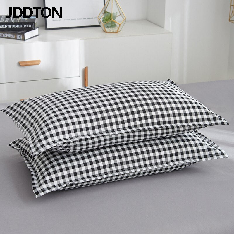 JDDTON Classical Simple Style Bedding Galaxy Sea Stripe Bed Linen Duvet Cover Set AB Side Bed Sheet Set Pillowcase Cover BE094