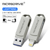 USB Flash Drive for iphone 7/7Plus/8/X/11 Usb/Otg/Lightning 128GB 64GB Pen Drive For iOS External Storage Devices
