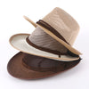 Caluriri Breathable Mesh Men Western Cowboy Hat Outdoor Straw Hat Men Summer Seaside Beach Hat Camping Men Sun Hat