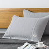 2pcs Gauze Pillowcase with Buckle Gauze Pillowcase preventing acne scars suit for Summer Buckle Desing convenient assemble