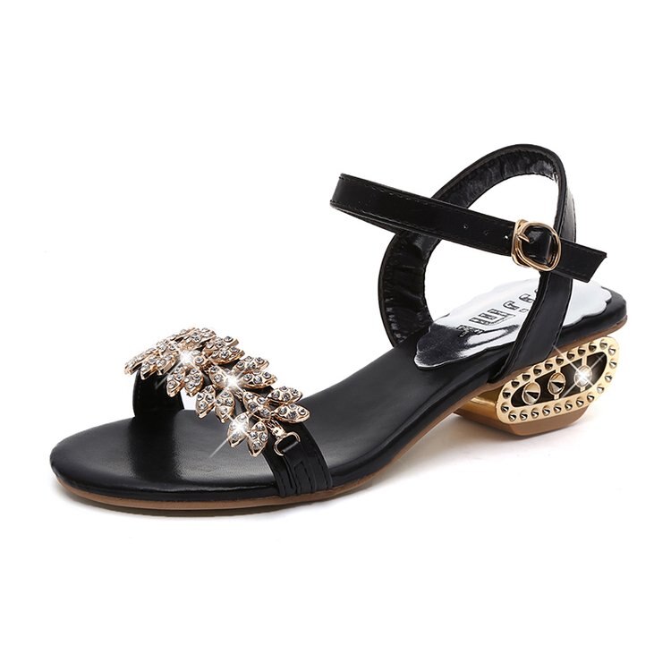 2020 Women Sandals Flip Flop Fashion Rhinestone Wedges Shoes Crystal High Heels Sandals Women Shoes Summer Casual Beach Sandals