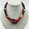 Dandie Hot-Selling Braided Knot Design Short Necklace Ethnic Characteristic Earrings Ladies Fashion Jewelry Chic Style