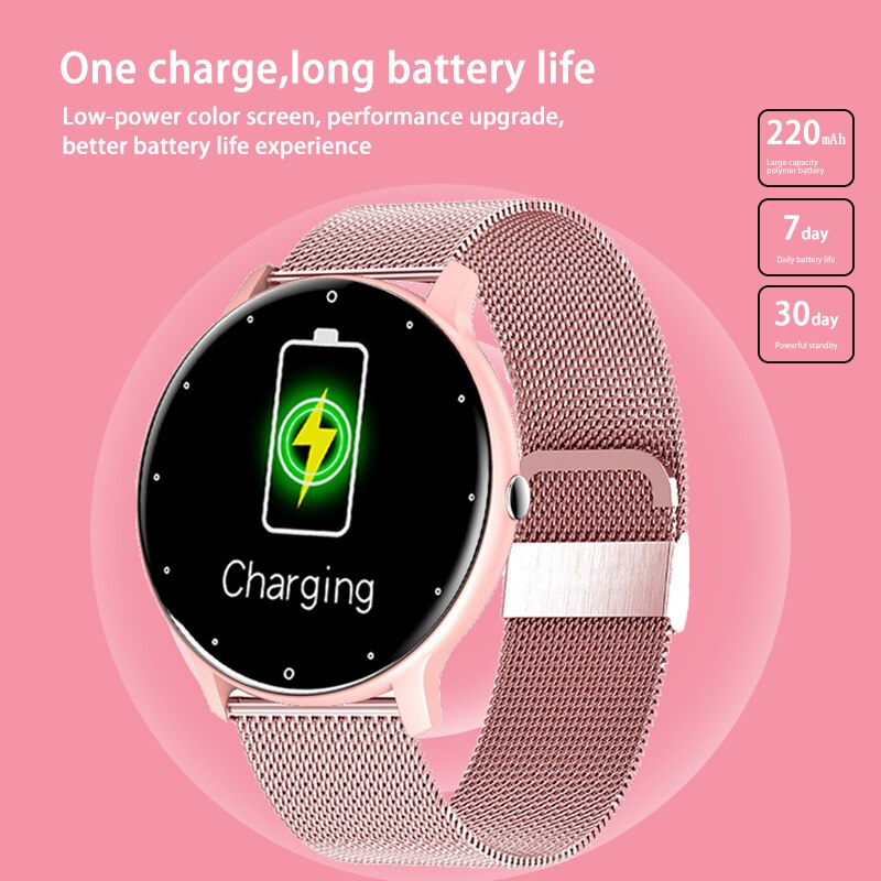 LIGE 2021 New Women Smart Watch Men Real-Time Activity Tracker Heart Rate Monitor Sports Ladies Smart Watch Men For Android IOS