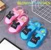 2021 NEW Boy Children LED Kids Baby Girl Light Up Luminous Sandals With Light Slippers Outdoor Summer Bear Design Yellow