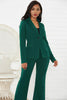 women's suit office two piece set long sleeve suit pants 2 piece set female winter two pieces sets office female - Surprise store