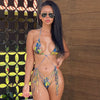African Style Bikini Triangle Mini Bikini Multi String Swimsuit Sexy Bandage Swimwear Woman Bathing Suit Tie Side Swim Wear