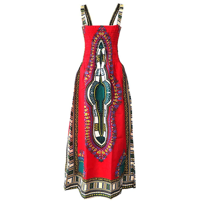 Sexy Backless Dress Summer Dashiki Casual Sundress Beach Women Plus Size Sexy Dress Vestidos De Playa african dresses for women