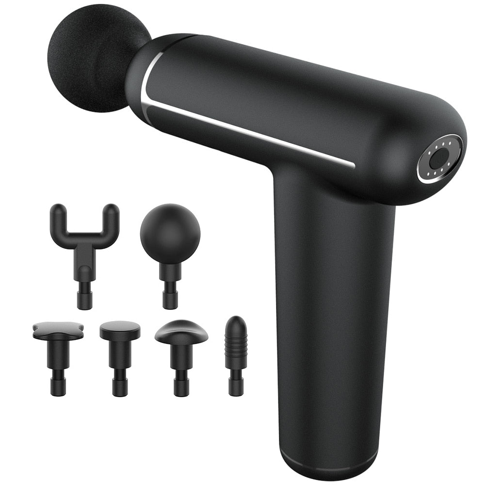 Youmay Massage Gun Electric Neck Massager Deep Tissue Muscle Massager Pain Relief Fascia Gun Body Relaxation Slimming Shaping