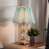 Crystal Table Lamps Desk Lights Luxury  Dimmer Modern Contemporary Fabric for Foyer Living Room Office Creative Bed Room Hotel