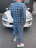New Men Casual Zipper Set Autumn Thin Mens set Tracksuit Set Male Sweatshirt Sweatpants Fashion Pants+Jackets Two-Piece Sets