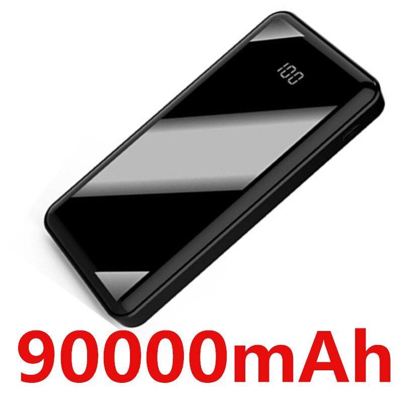 90000 mAh High Capacity Power Bank Mobile Phone Fast Charger Portable Travel Powerbank for Xiaomi Samsung IPhone Poverbank - Surprise store