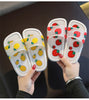 Cartoon Fruit Slippers Kids Boy Girl Summer Outdoor Sandals Baby Cute Indoor Bedroom Shoes Antiskid Bathroom Slippers for Shower