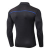 Sport High collar Compression Shirts Men Bodybuilding Sportswear T-shirtLong Sleeve Top Gyms T Shirt Men Fitness Tight Rash gard - Surprise store