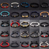Wholesale Lots 15 Pcs Mixed Bracelets Natural Stone Stretch Women Men Bracelets